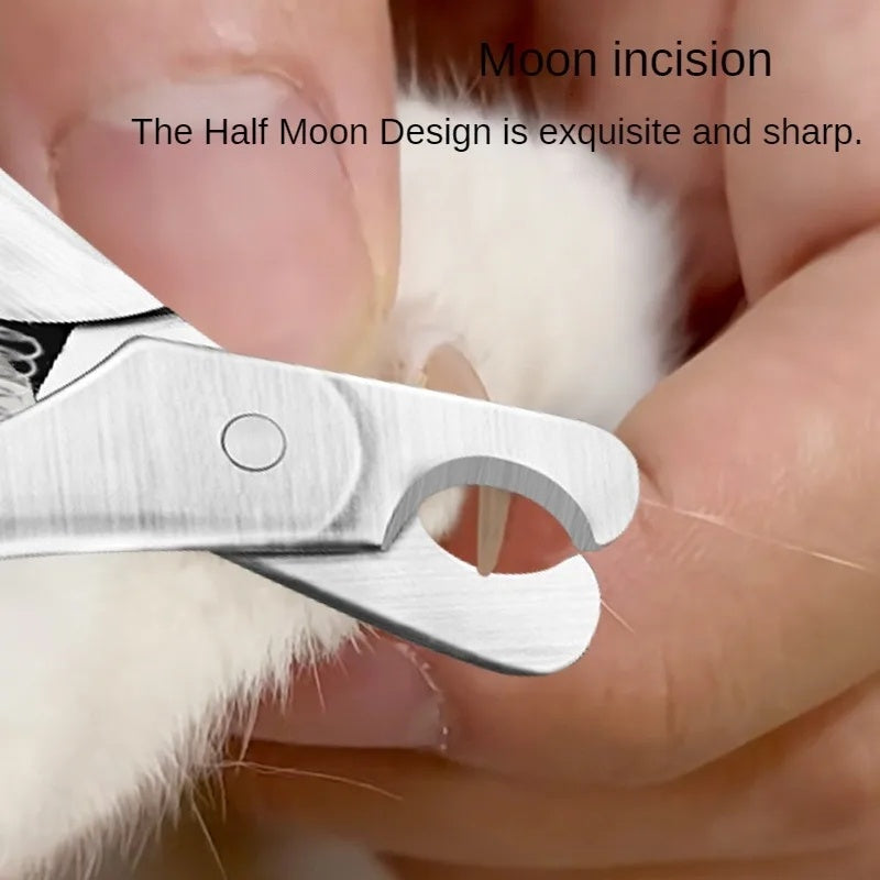 Professional Stainless Steel Pet Nail Clipper For Safe Grooming