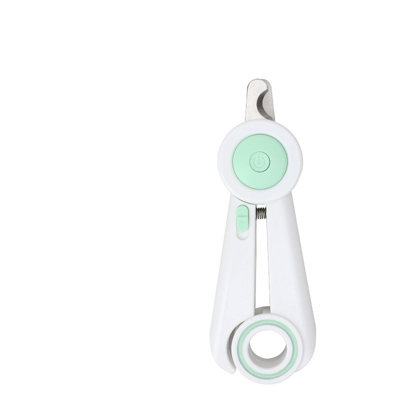 Pet Nail Clippers And Grinder With LED Light Safety Design