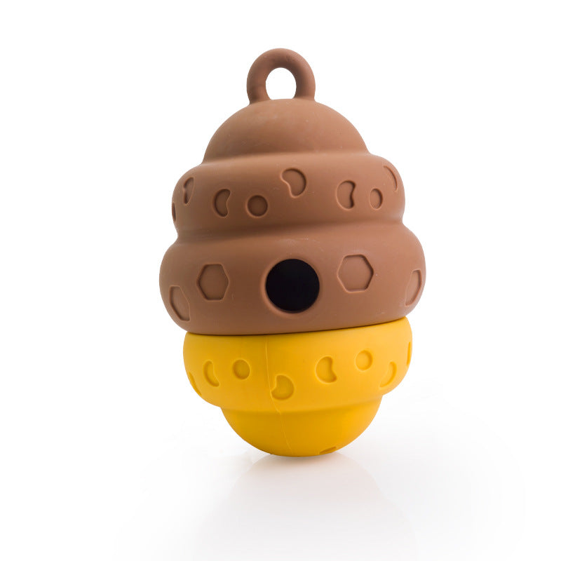 Pet Chew Toy Food Dispenser Anti Choke Ball