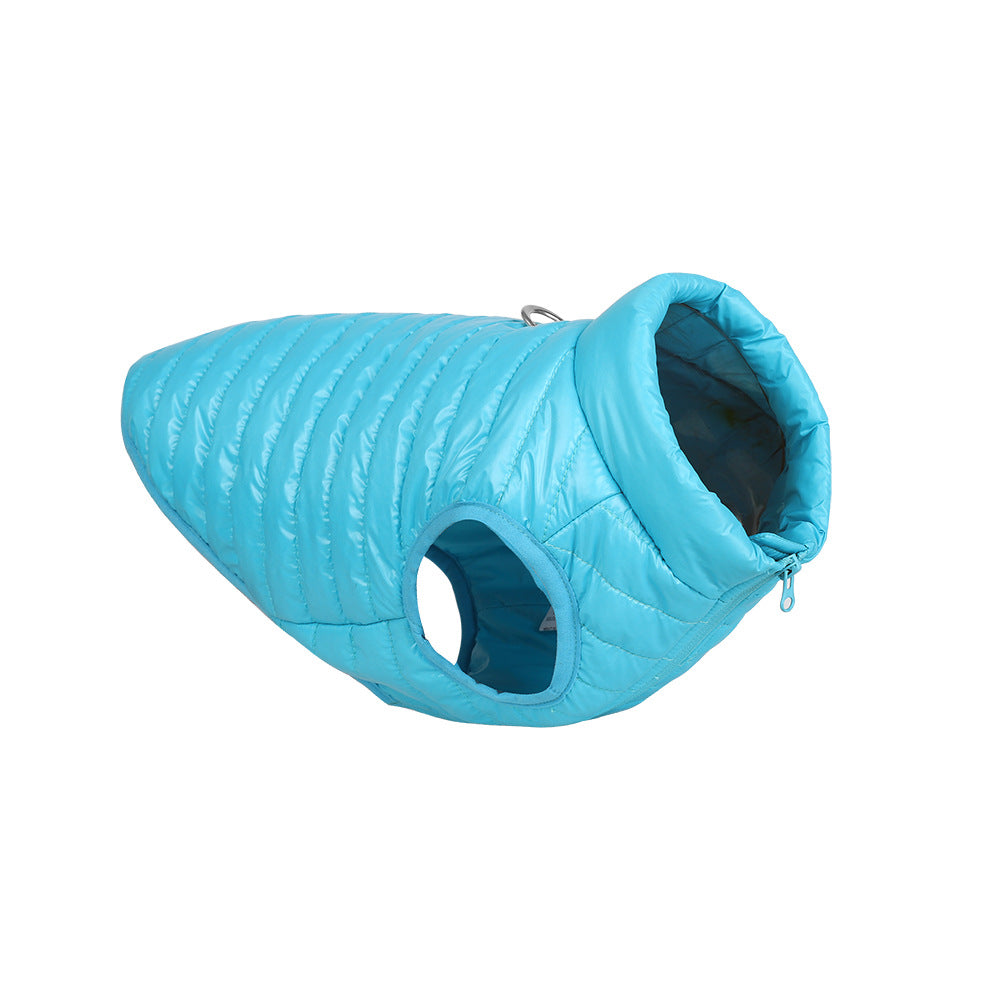 Pet Autumn Winter Nylon Zipper Jacket Clothing Apparel