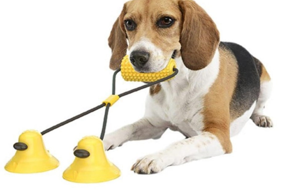 Pet Corn Shape Chew Resistant Molar Stick Toy