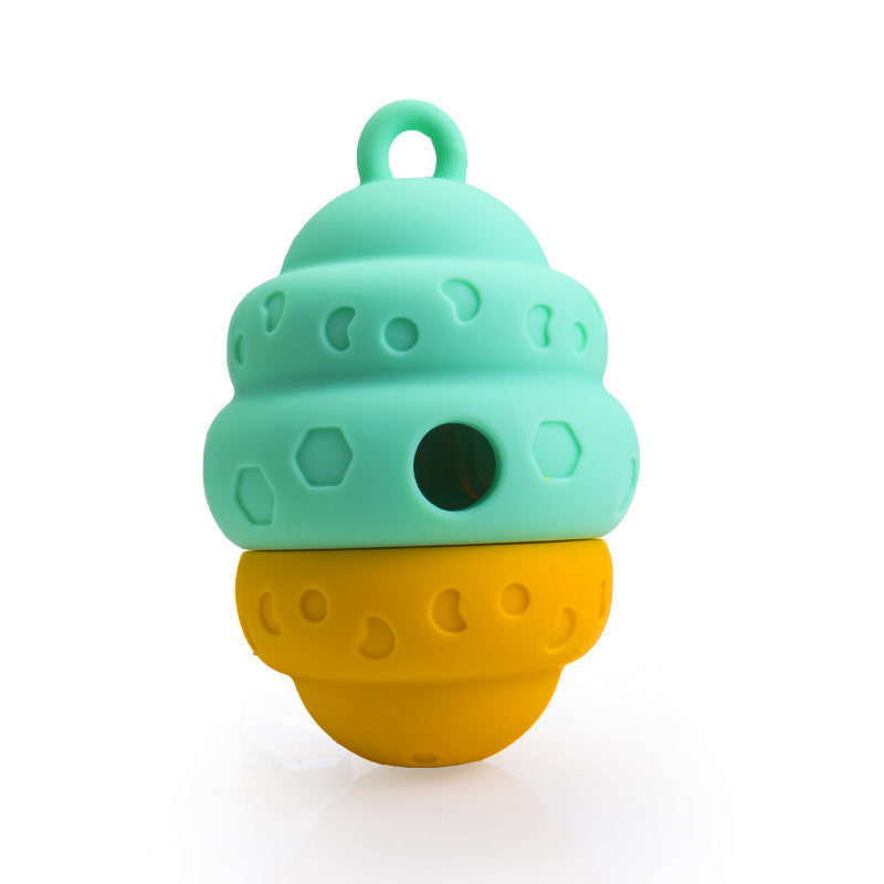 Pet Chew Toy Food Dispenser Anti Choke Ball