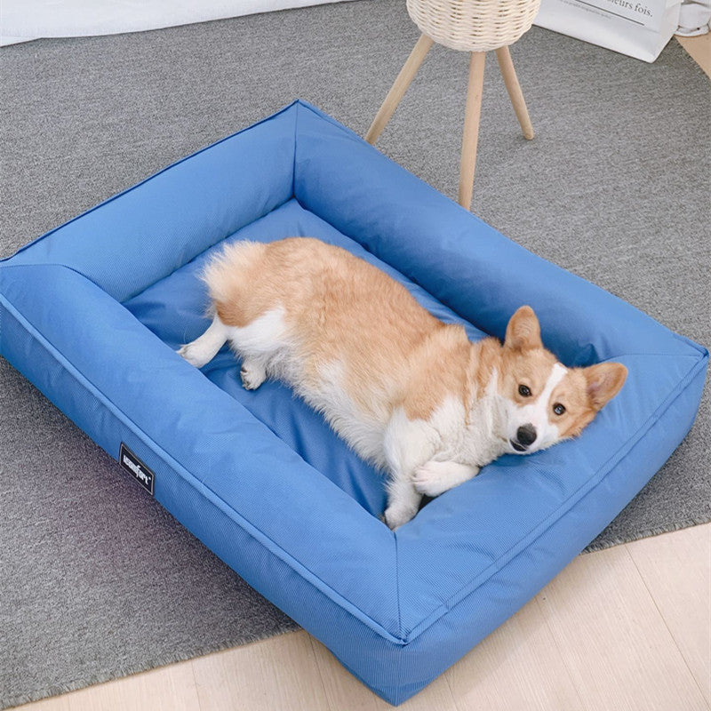 Removable Washable Waterproof Summer Pet Kennel Mat
