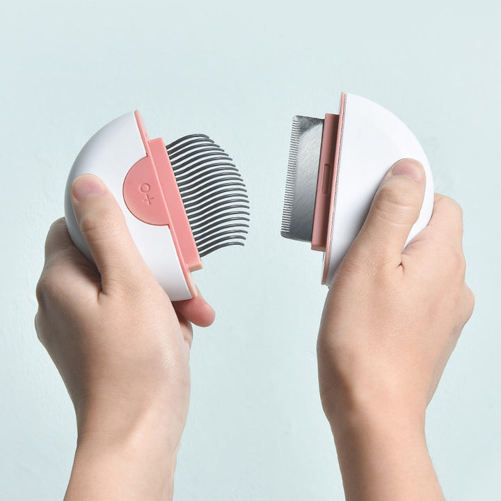 Steel Pet Grooming Comb Brush For Matted Hair And Care