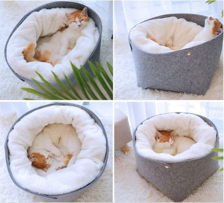 Comfortable Soft Plush Pet Sleeping Bed Mat