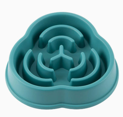 Pet Slow Feeding Anti Choke Anti Skid Bowl