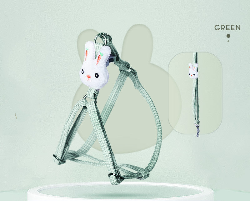 Small Pet Anti Escape Safety Walking Leash Harness