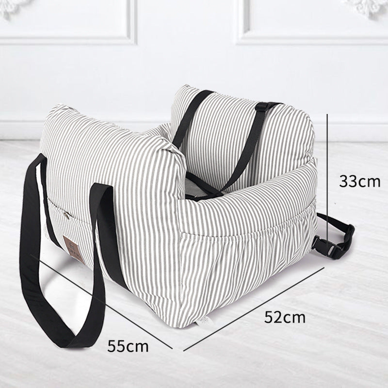 Portable Pet Travel Safety Car Carrier For Secure Transport