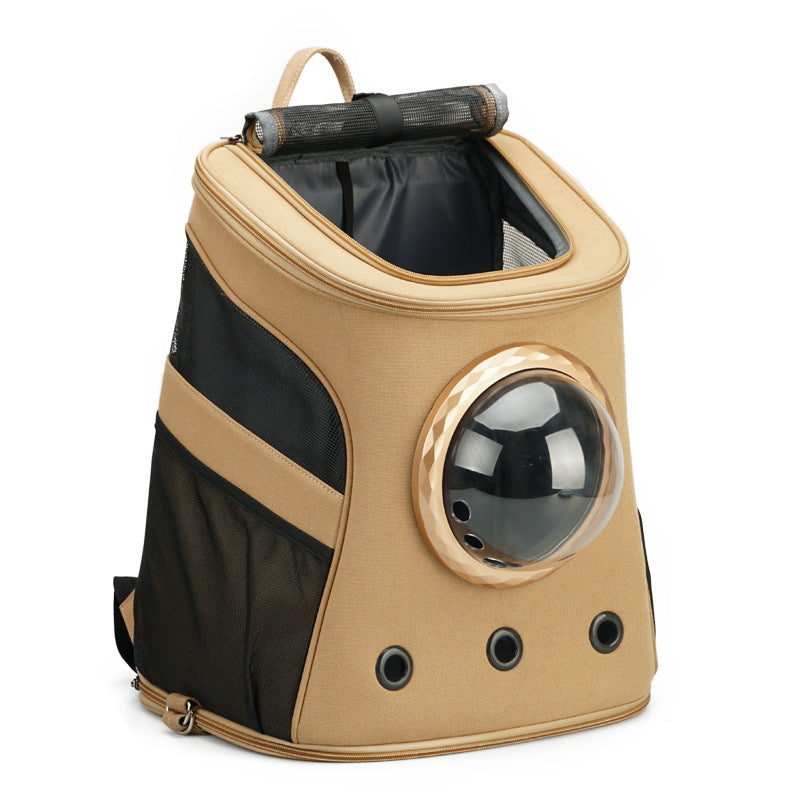 Pet Portable Backpack Carrier Travel Bag Medium Size