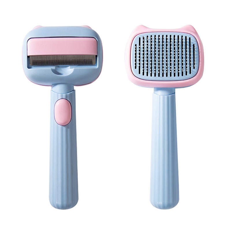 Pet Deshedding Grooming Brush Dematting Hair Removal Tool