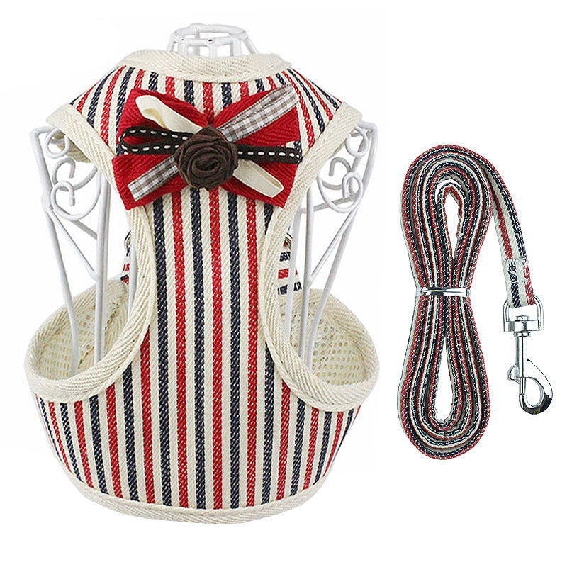 Pet Chest Strap Vest Leash Walking Control Set
