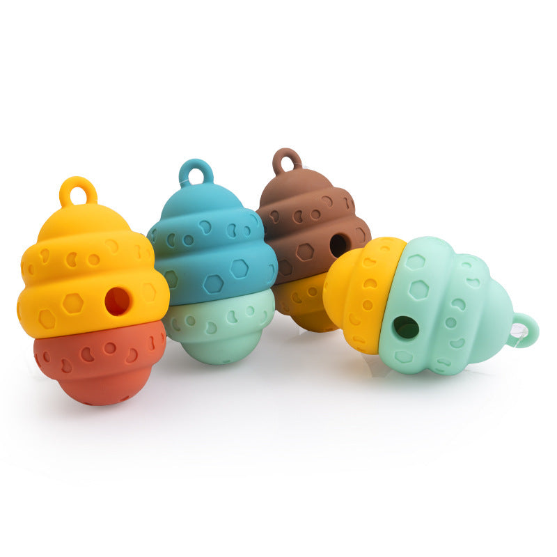 Pet Chew Toy Food Dispenser Anti Choke Ball