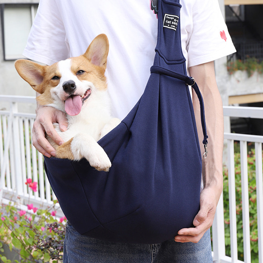 Portable Single Shoulder Pet Carrier Bag For Travel Comfort