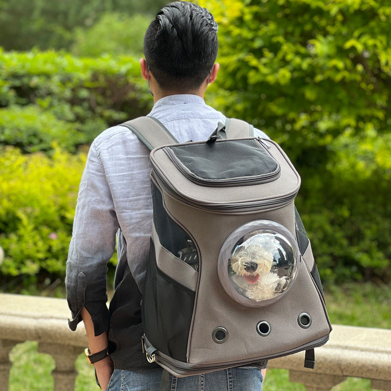 Pet Portable Backpack Carrier Travel Bag Medium Size