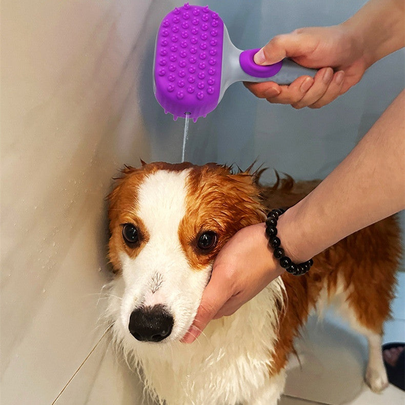 Pet Shower Brush Floating Hair Cleaning Bath Grooming Tool