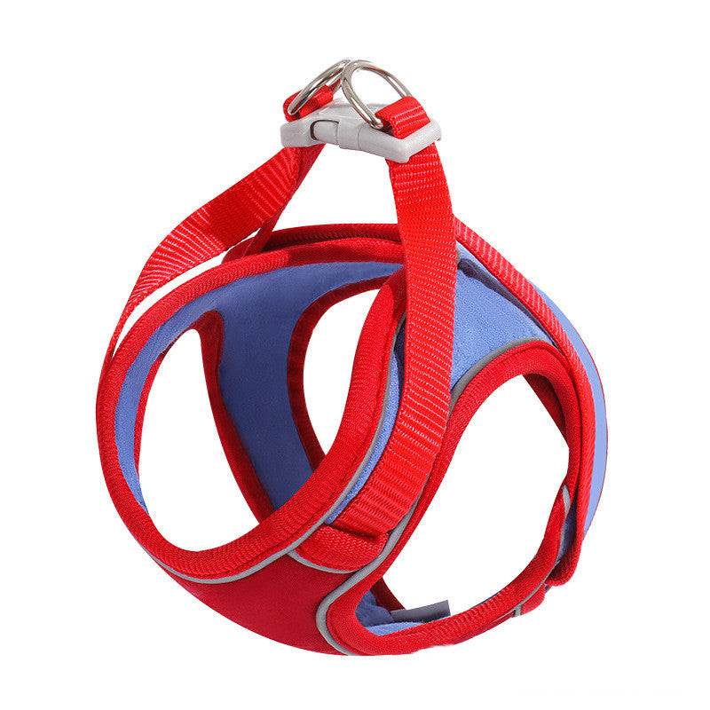 Pet Anti Escape Reflective Harness Leash Control Set