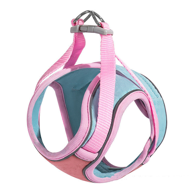Pet Anti Escape Reflective Harness Leash Control Set