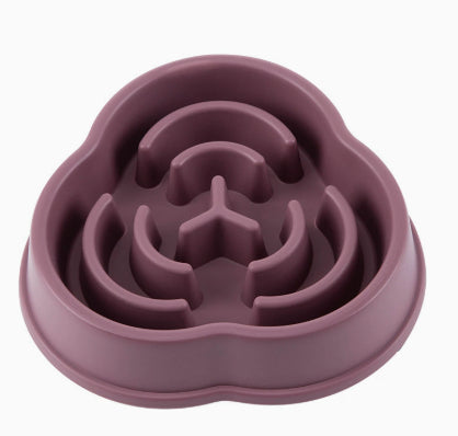 Pet Slow Feeding Anti Choke Anti Skid Bowl