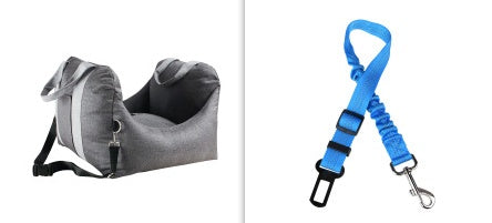 Waterproof Portable Pet Car Carrier Seat Basket For Travel Safety