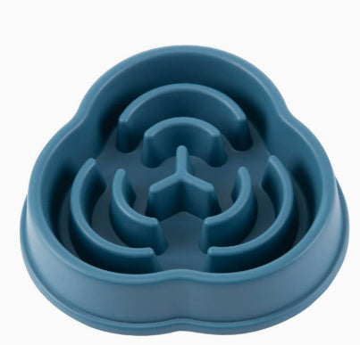 Pet Slow Feeding Anti Choke Anti Skid Bowl