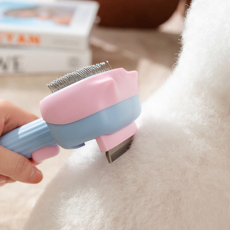 Pet Deshedding Grooming Brush Dematting Hair Removal Tool