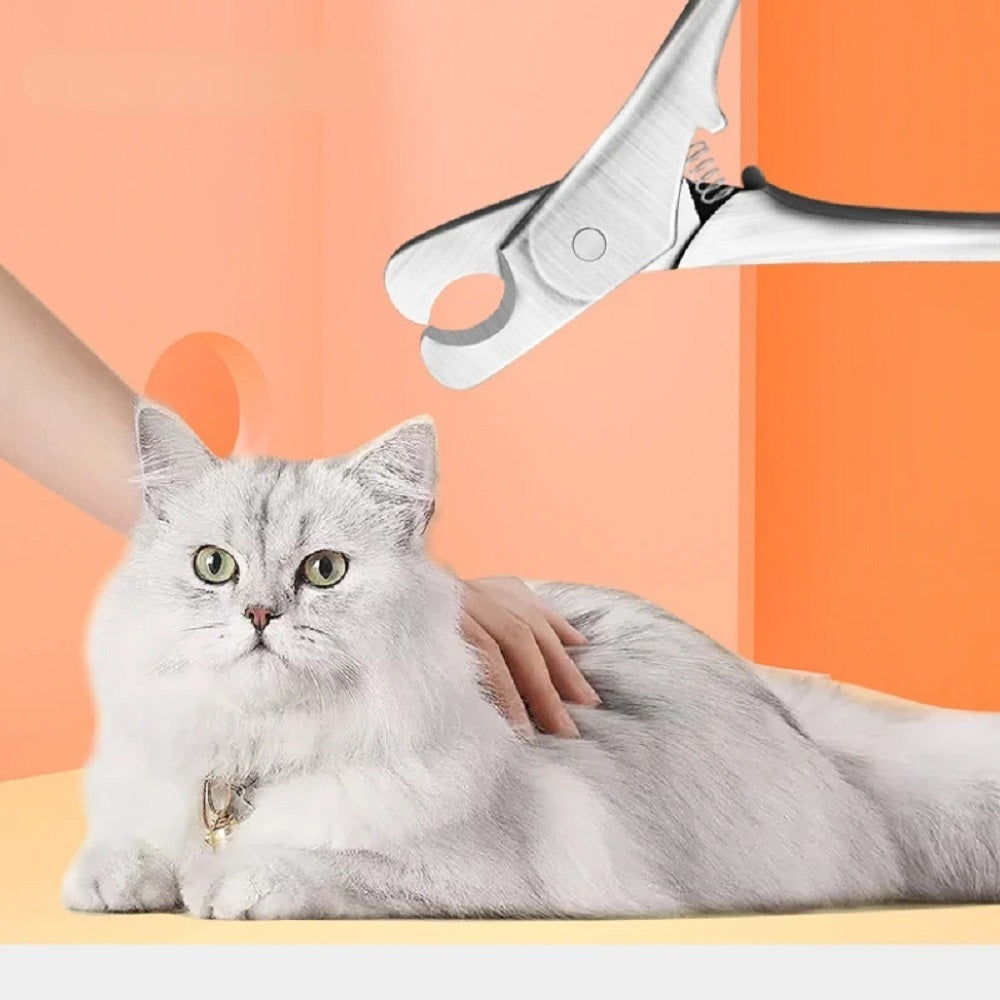 Professional Stainless Steel Pet Nail Clipper For Safe Grooming
