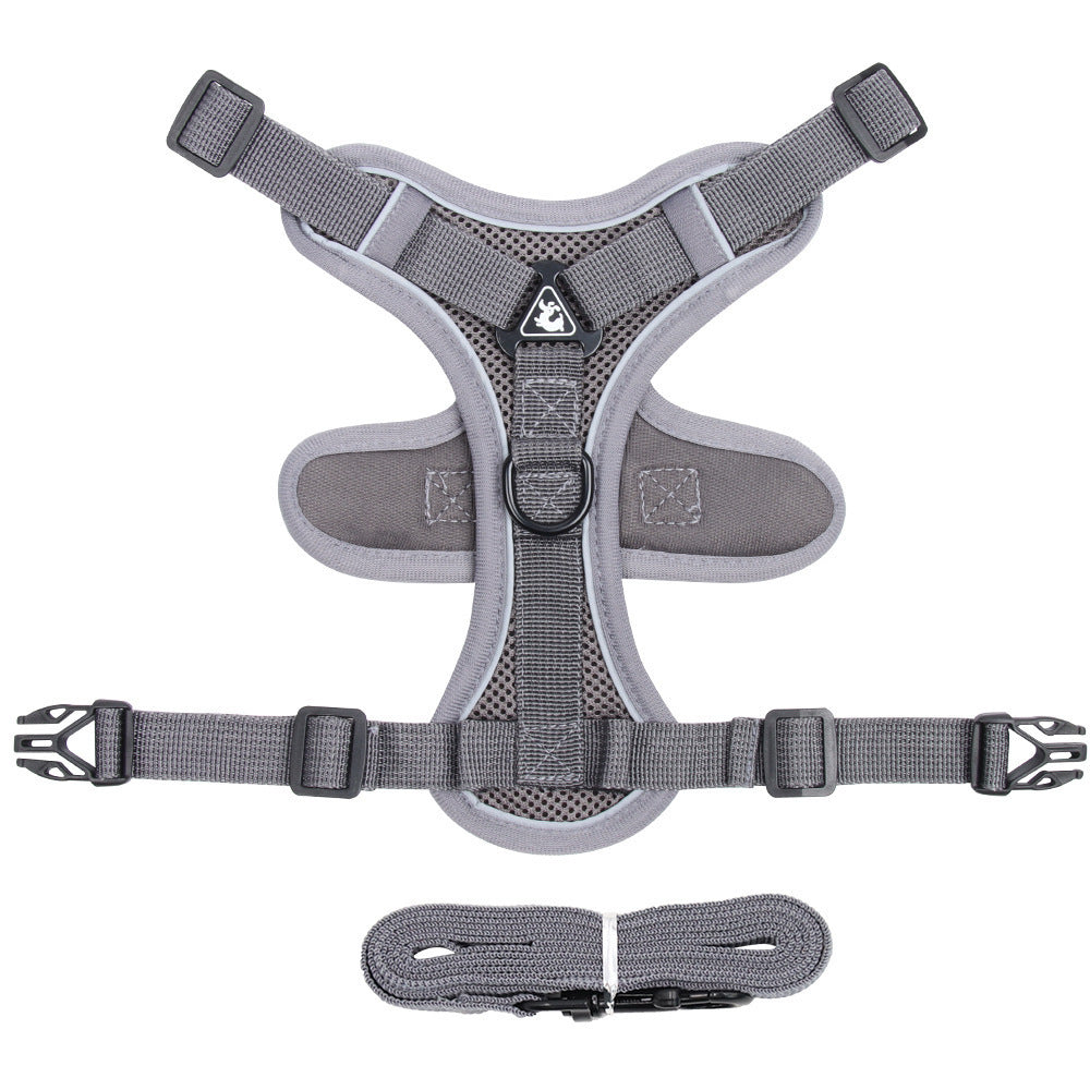 Pet Harness Vest Chest Strap Leash Walking Set