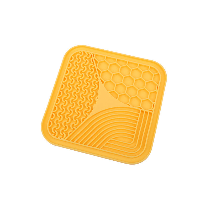 Pet Slow Feeding Anti Choking Licking Pad Bowl