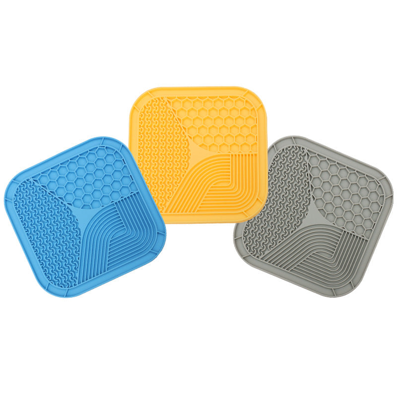 Pet Slow Feeding Anti Choking Licking Pad Bowl