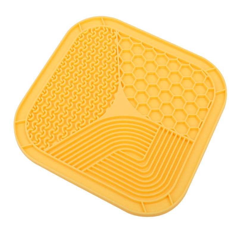 Pet Slow Feeding Anti Choking Licking Pad Bowl