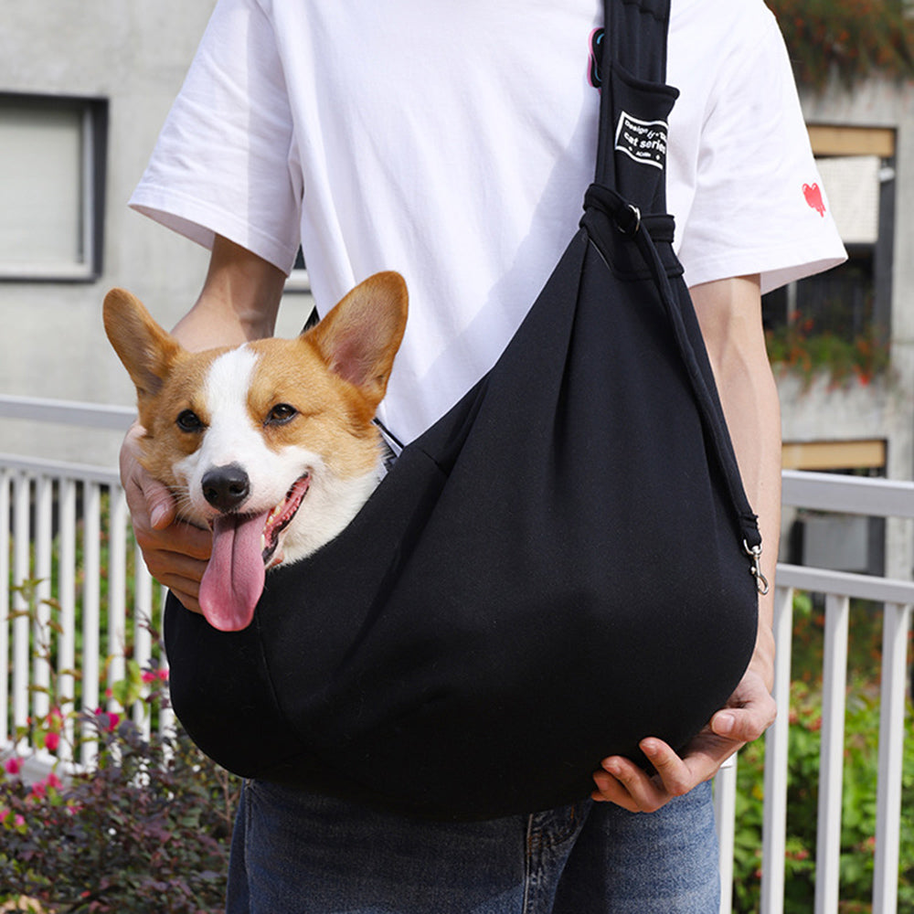 Portable Single Shoulder Pet Carrier Bag For Travel Comfort
