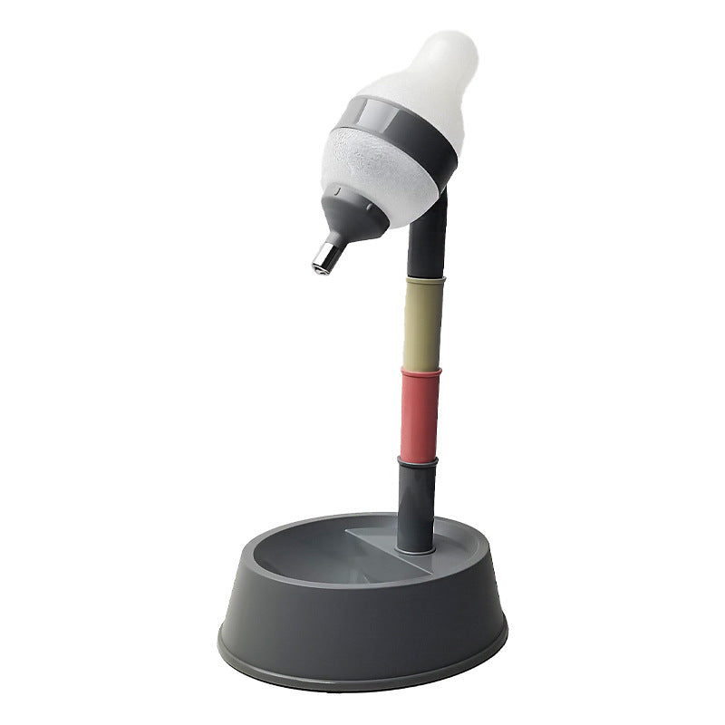 Automatic Pet Water Dispenser Adjustable Height Drinking Fountain Feeder