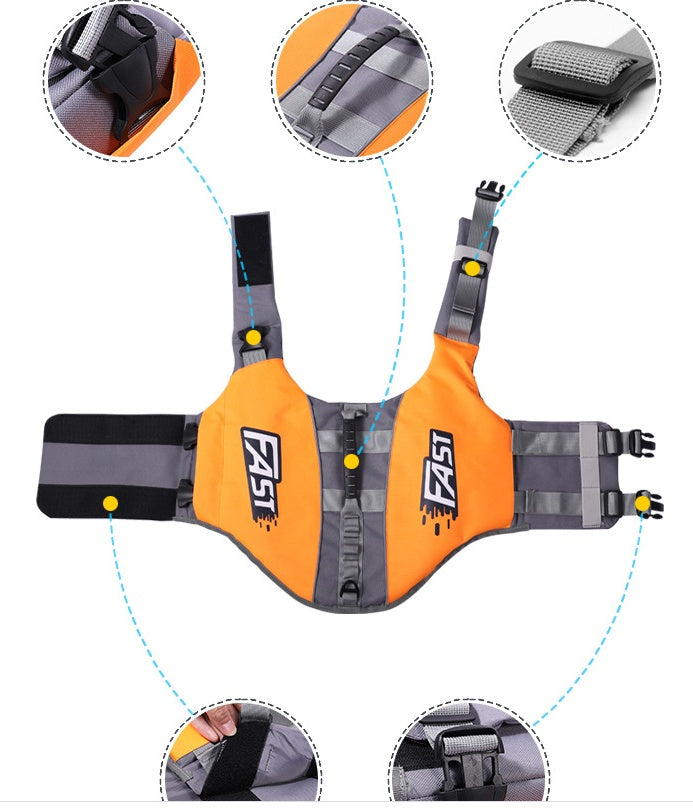 Pet Reflective Life Jacket Swimming Safety Vest