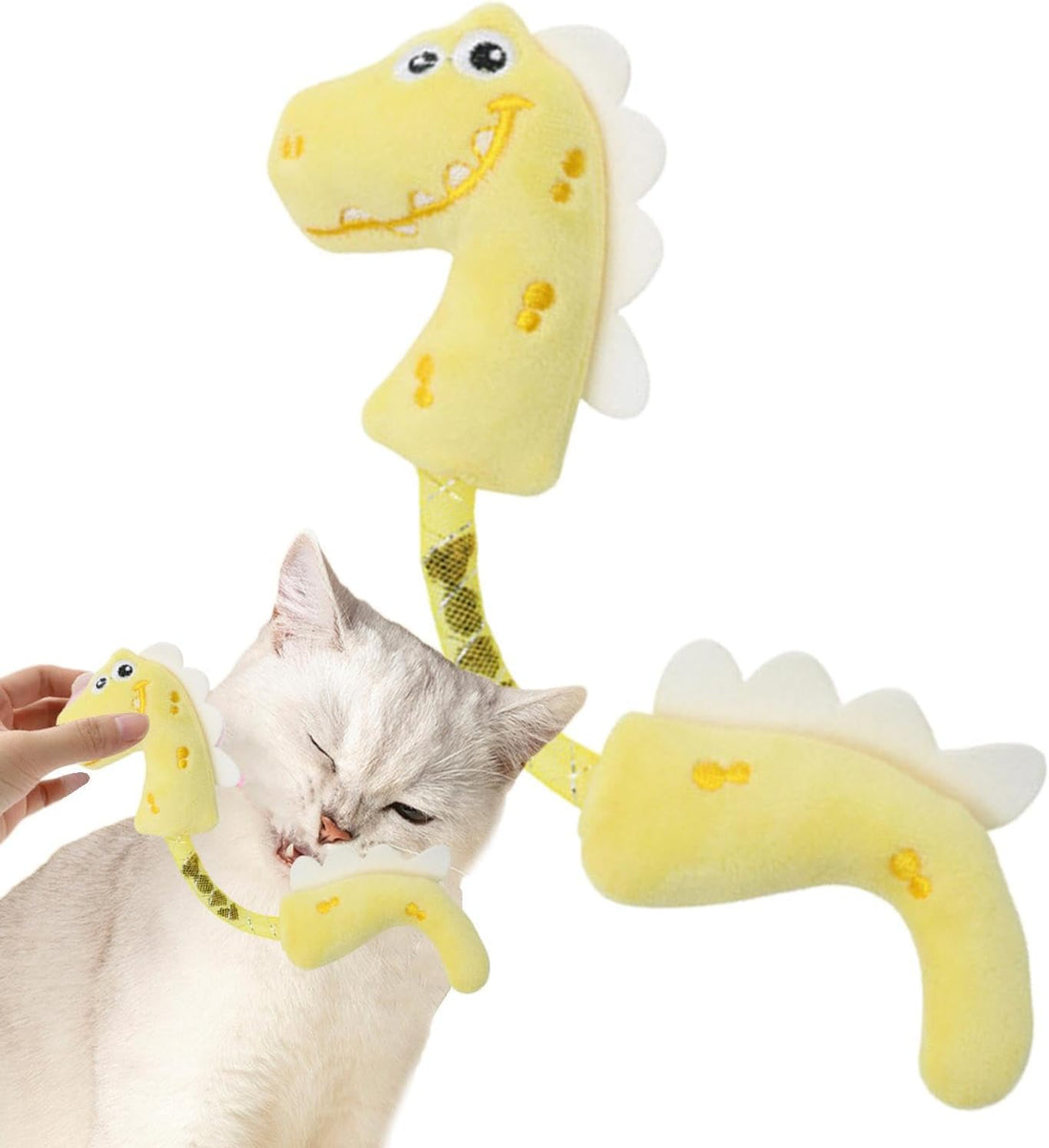 Interactive Pet Chew Toy Teeth Cleaning Catnip Rope Springs
